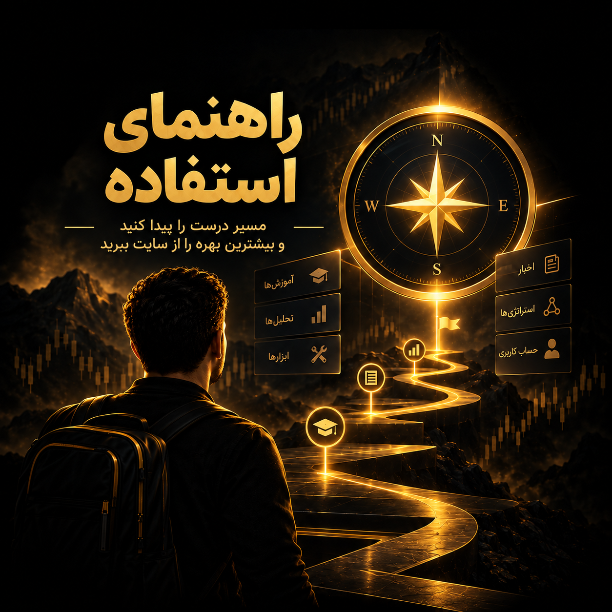 راهنمای استفاده بهینه از سایت و امکاناتش